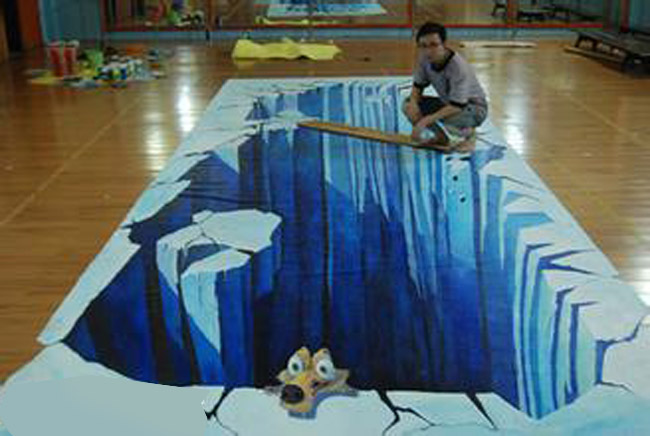 3d地画实拍