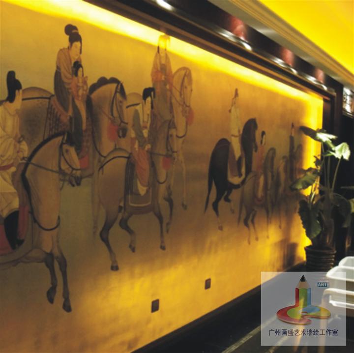 金银箔画