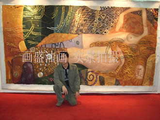 巨幅油画-广州墙艺哪家好|广州墙**绘