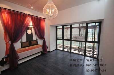 样板房彩绘/样板房情景画/概念样板房