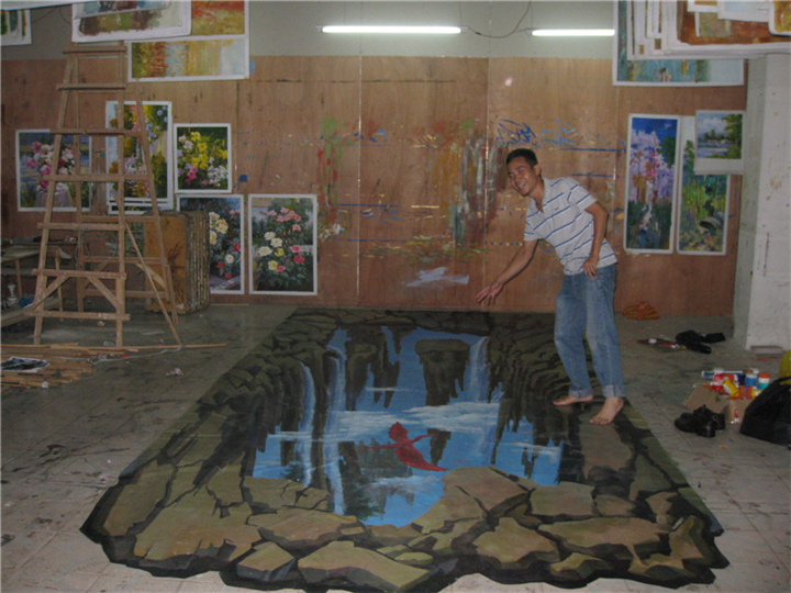 3d地画实拍