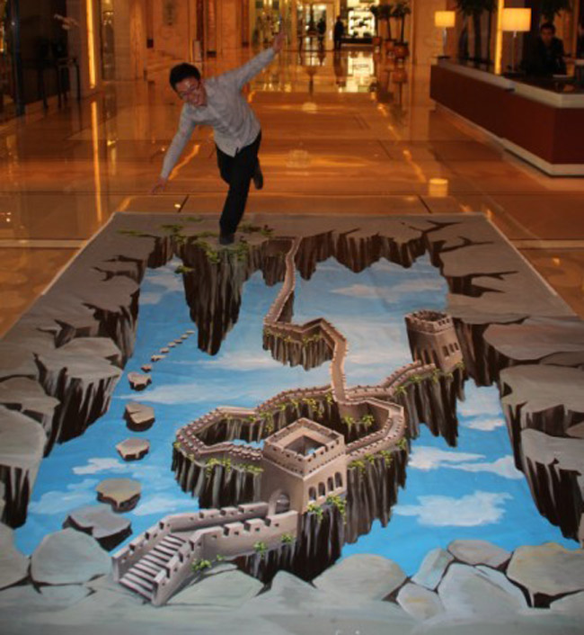 3d地画实拍