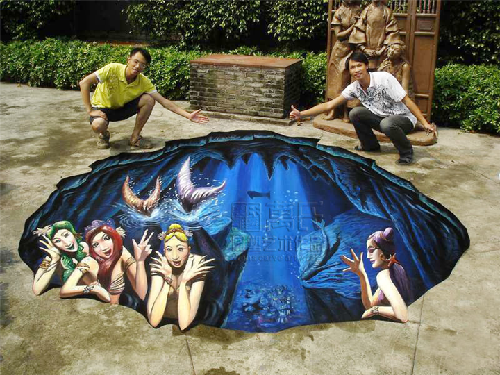 3d地画实拍