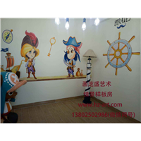 广州手绘墙公司