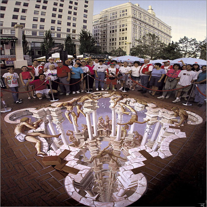 3d地画实拍