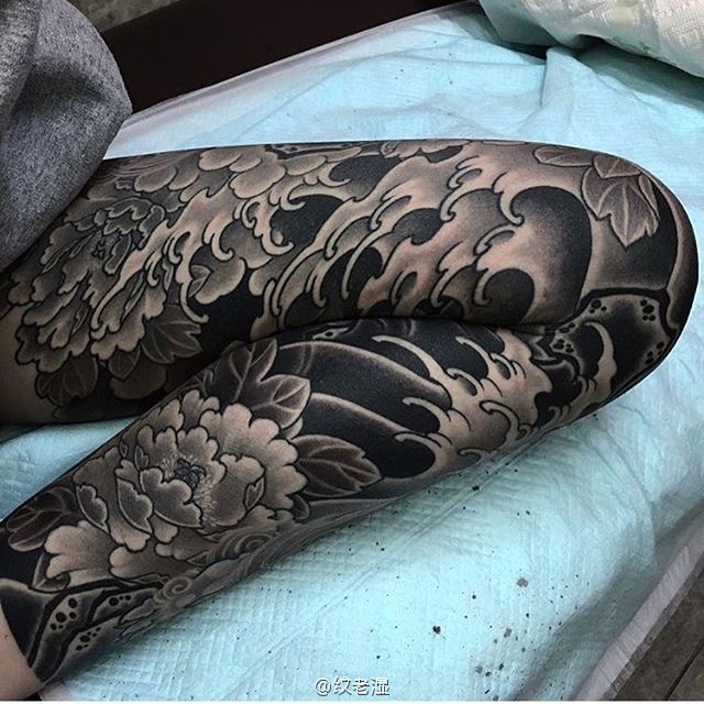 南宁纹身刺青包花腿多少钱