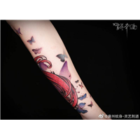 南宁纹身小清新作品3