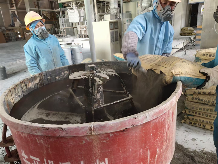 环氧树脂灌浆料施工