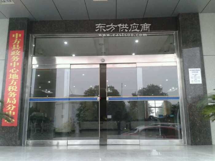 中山自动感应玻璃门 