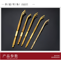揭阳六君子铜茶夹02