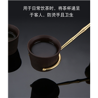 揭阳六君子铜杯叉03 