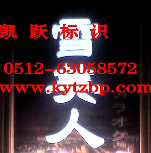专业制作户外广告招牌|不锈钢发光字|精品字制作 