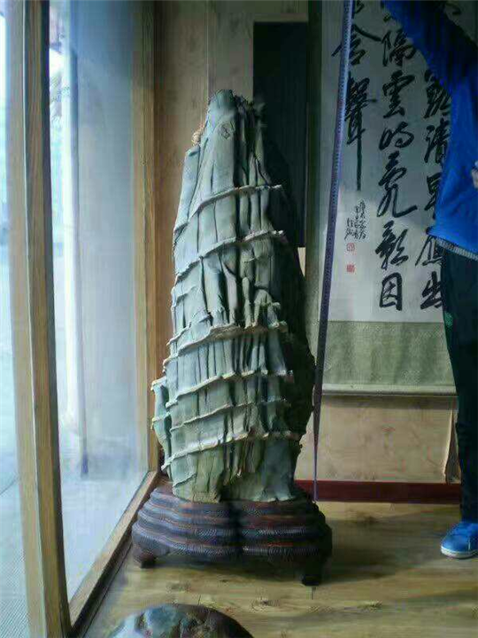 长白山松花石毛石批发