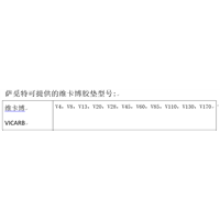 维卡勃换热器胶垫 