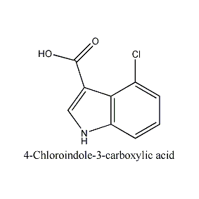 4-氯吲哚-3-羧酸 4-Chloroindole-3-carboxylic acid 23872-36-8 