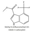4-(三氟甲基)吲哚-3-羧酸甲酯 