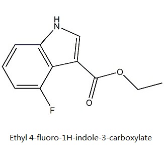 4-氟吲哚-3-羧酸乙酯 