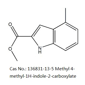 136831-13-5 4-甲基吲哚-2-羧酸甲酯 