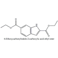 吲哚-6-羧酸乙酯-2-羧酸乙酯 6-Ethoxycarbonylindole-2-carboxylic acid ethyl ester CAS NO.:107516-75-6 