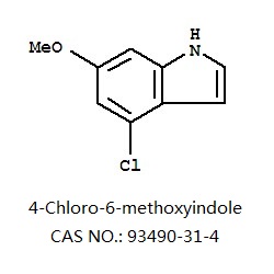 4-氯-6-甲氧基吲哚 CAS NO.: 93490-31-4 