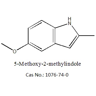5-甲氧基-2-甲基吲哚 1076-74-0 