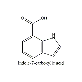 7-吲哚羧酸 CAS NO.:	1670-83-3 