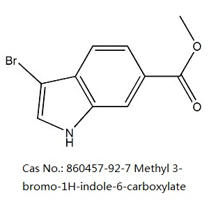 860457-92-7 3-溴吲哚-6-甲酸甲酯 