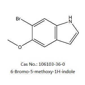 106103-36-0 6-溴5甲氧基吲哚 