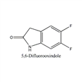 5,6-二氟二氢吲哚-2-酮 CAS NO.:	71294-07-0 