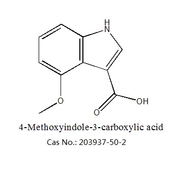 4-甲氧基吲哚-3-羧酸 203937-50-2 