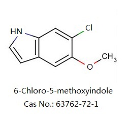 6-氯-5-甲氧基吲哚 63762-72-1 