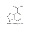 4-吲哚羧酸 CAS NO.:	2124-55-2 