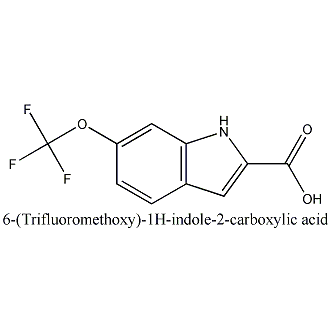 6-(三氟甲氧基)-1H-吲哚-2-羧酸 CAS NO.:923259-70-5 