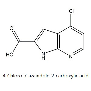 4-氯-7-氮杂吲哚-2-羧酸 