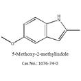 5-甲氧基-2-甲基吲哚 1076-74-0 
