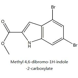 4,6-二溴吲哚-2-羧酸甲酯 