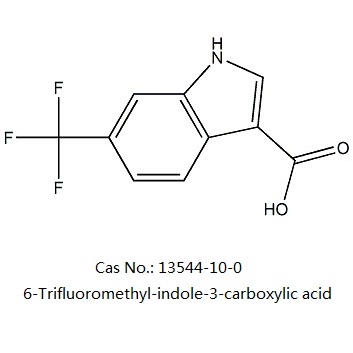 13544-10-0 6-三氟甲基吲哚-3-羧酸 