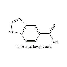 5-吲哚羧酸 CAS NO.:	1670-81-1 