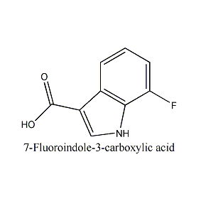 7-氟吲哚-3-羧酸 CAS NO.:858515-66-9 