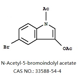 N-乙酰基5溴吲哚3乙酸酯 33588-54-4 