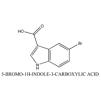 5-溴吲哚-3-羧酸 CAS NO.:10406-06-1 