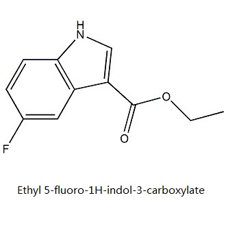 5-氟吲哚-3-羧酸乙酯 