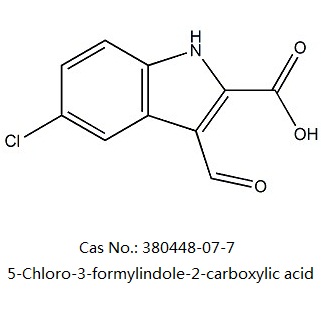 380448-07-7 5-氯-3-甲酰基吲哚2羧酸 