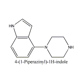 4-(1-哌嗪基)-1H-吲哚 CAS NO.:	84807-09-0 