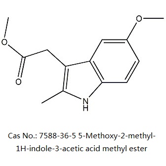 7588-36-5 5甲氧基2甲基3吲哚乙酸甲酯 