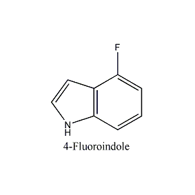 4-氟吲哚 4-Fluoroindole 387-43-9 