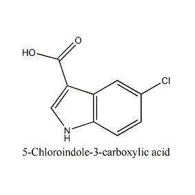 5-氯吲哚-3-羧酸 CAS 10406-05-0 