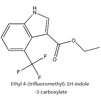 4-(三氟甲基)吲哚-3-羧酸乙酯 