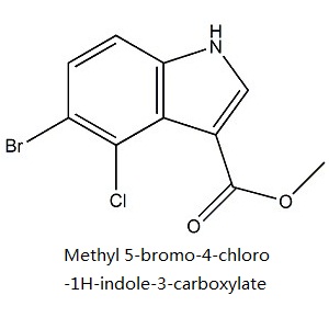 5-溴-4-氯吲哚-3-羧酸甲酯 