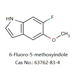 6-氟-5-甲氧基吲哚 63762-83-4 